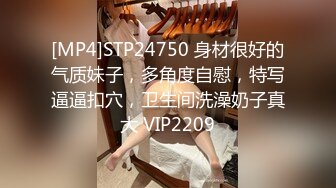 [MP4]STP24750 身材很好的气质妹子，多角度自慰，特写逼逼扣穴，卫生间洗澡奶子真大 VIP2209