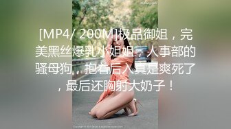 [MP4/ 200M]极品御姐，完美黑丝爆乳小姐姐，人事部的骚母狗，抱着后入真是爽死了，最后还胸射大奶子！