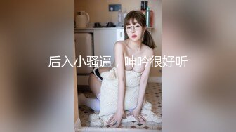 后入小骚逼，呻吟很好听