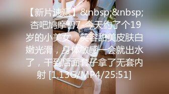 【新片速遞】&nbsp;&nbsp; 杏吧鸠摩智7-今天约了个19岁的小美女，笑容甜美皮肤白嫩光滑，身体敏感一会就出水了，干到后面套子拿了无套内射 [1.13G/MP4/25:51]