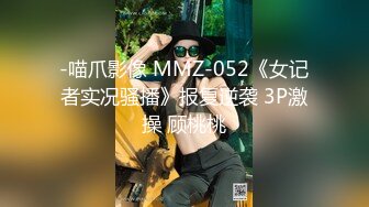 -喵爪影像 MMZ-052《女记者实况骚播》报复逆袭 3P激操 顾桃桃