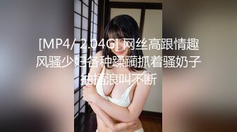 [MP4/ 2.04G] 网丝高跟情趣风骚少妇各种蹂躏抓着骚奶子抽插浪叫不断