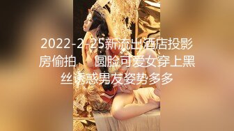 2022-2-25新流出酒店投影房偷拍❤️圆脸可爱女穿上黑丝诱惑男友姿势多多